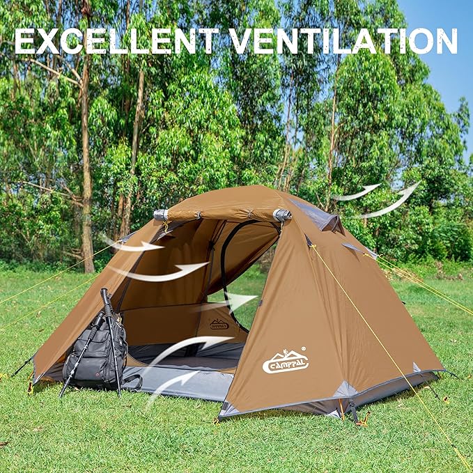 Motorcycle Camping Lightweight 2 Person Tent