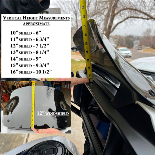 Most riders guess their windshield height… and get it wrong