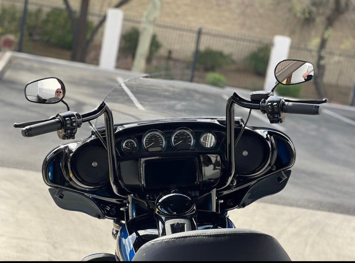 KST Mayhem Bagger handlebars for 1996-2023 batwing Touring