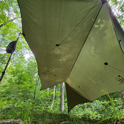 Hideaway Tarp – 12' Hammock Rain Tarp
