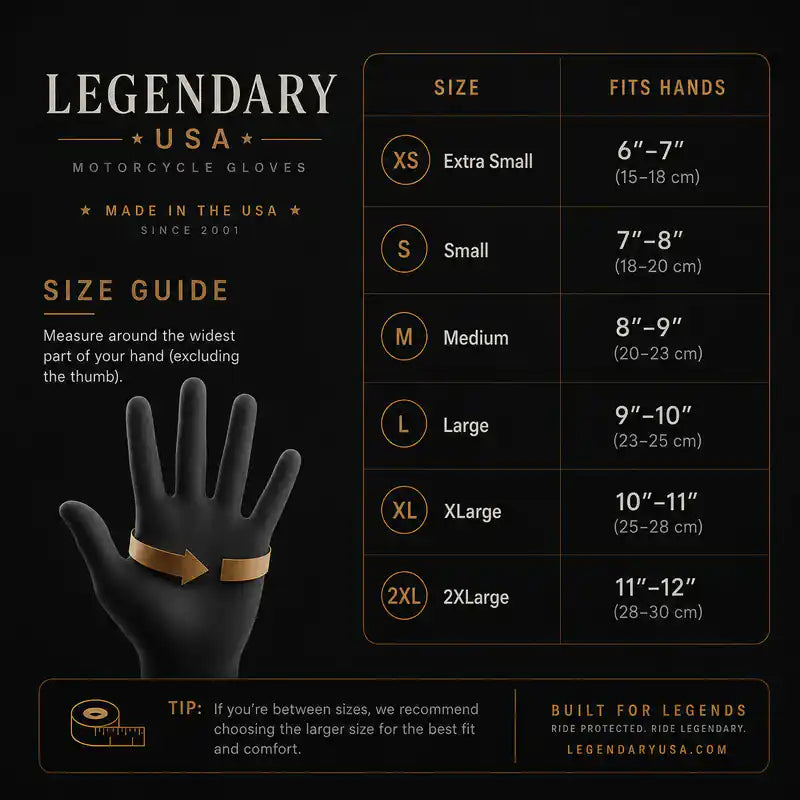 Legendary ILLEST DOZER White Ventilated Short Wrist Outseam Deerskin Motorcycle Gloves