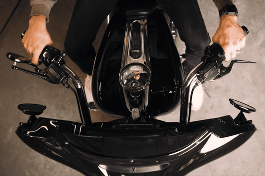 KST Reduced Reach handlebars for 1996-2023 batwing Touring