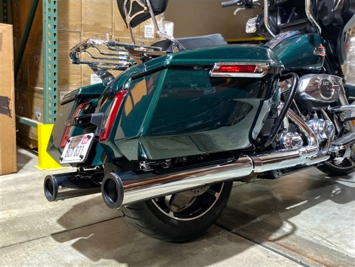 TAB Performance 4" Blunt Force Slip On Mufflers | 1995-Present | Harley-Davidson Touring Motorcycles