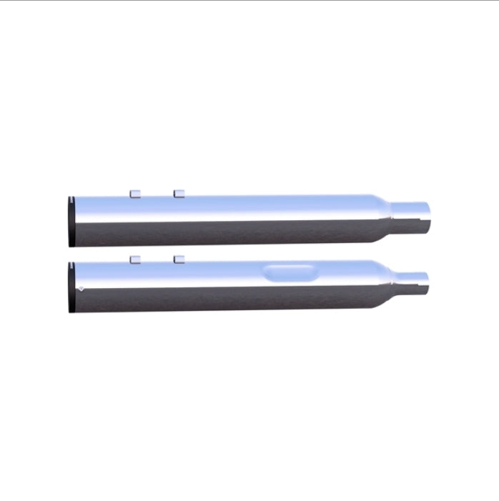 TAB Performance 4" Blunt Force Slip On Mufflers | 1995-Present | Harley-Davidson Touring Motorcycles