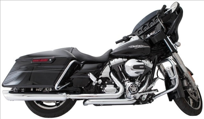TAB Performance 2-into-2 Touring Headers (2009–2016 Harley Touring) – Catless Head Pipe Upgrade
