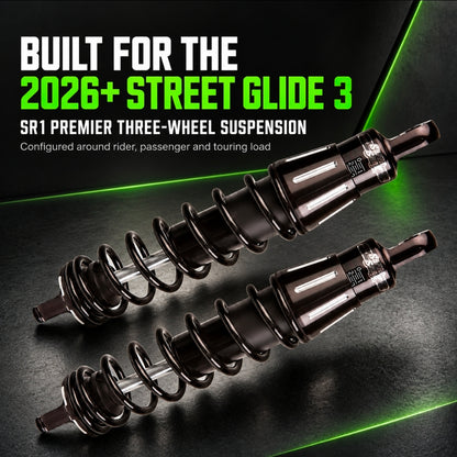 Super Shox Rear Shocks 2026-Present Harley-Davidson Street Glide 3