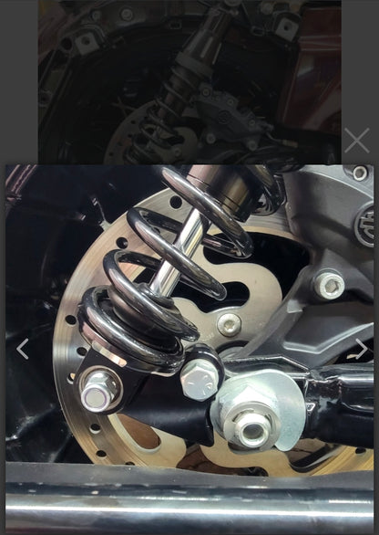 Super Shox Platinum RR1 Remote Reservoir Rear Shocks | Harley-Davidson Road Glide (02'–Present)