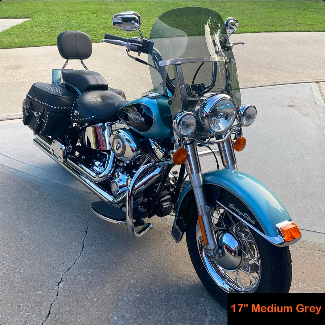 Freedom Shields Harley Davidson Heritage Windshield (2000–2017 Harley Heritage)