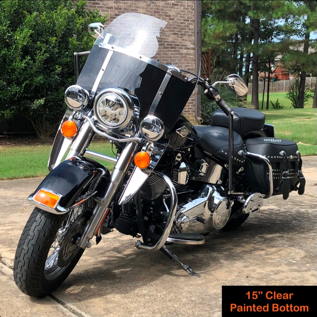 Freedom Shields Harley Davidson Heritage Windshield (2000–2017 Harley Heritage)