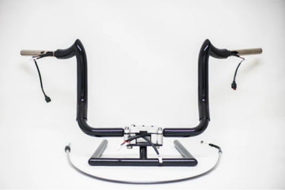 KST Pre-Wired Bison Bagger Handlebars for 1996–2023 Harley Street Glide | American-Made Handlebars
