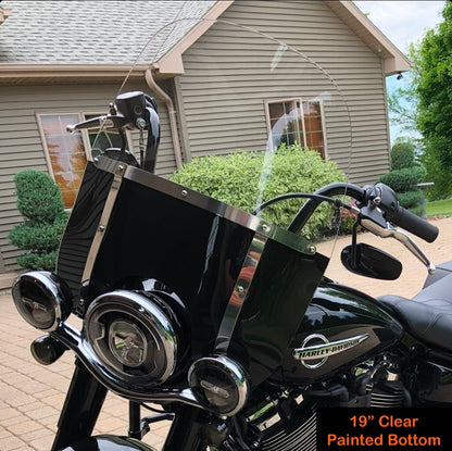 Freedom Shields Harley Davidson Heritage Windshield (2000–2017 Harley Heritage)