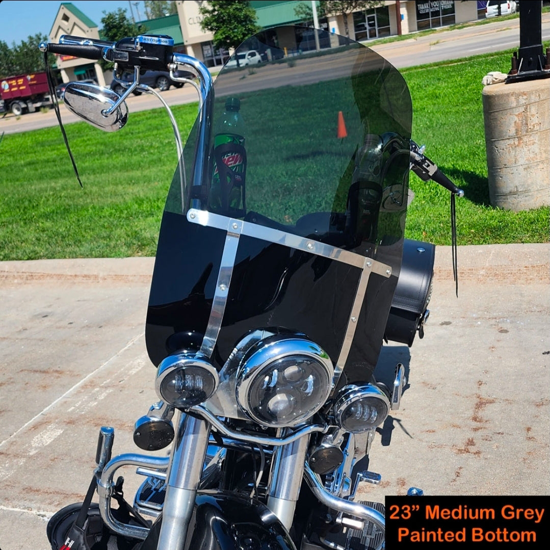 Freedom Shields Harley Davidson Heritage Windshield (2000–2017 Harley Heritage)