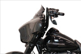 TAB Folsom Prison 12" Handlebars (Street Glide 2024-Present) – installed on a black Harley Street Glide