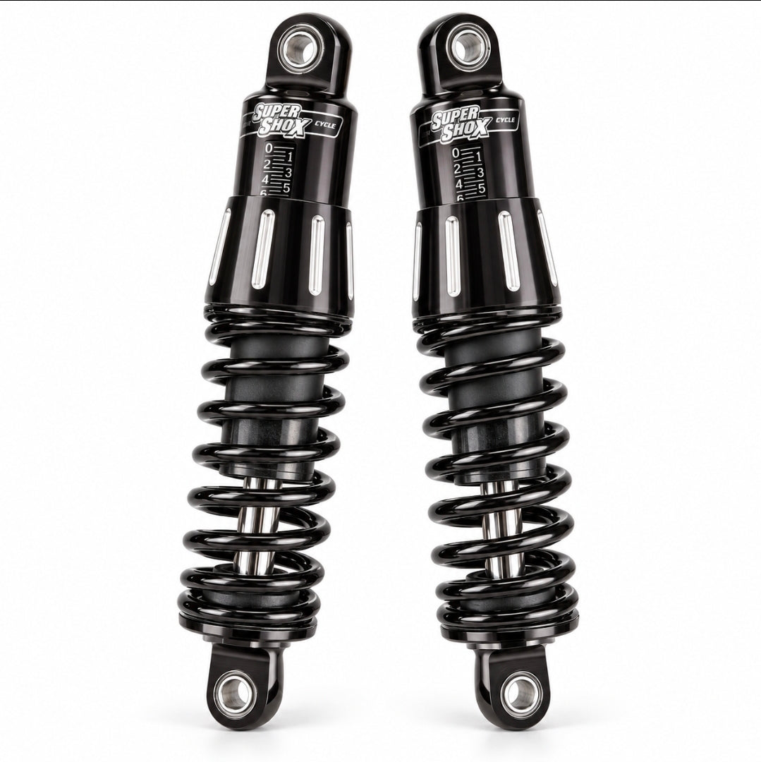 Super Shox SR2 02'-Present Rear Suspension (Ultra Limited-Electra Glide) – pair of rear shocks