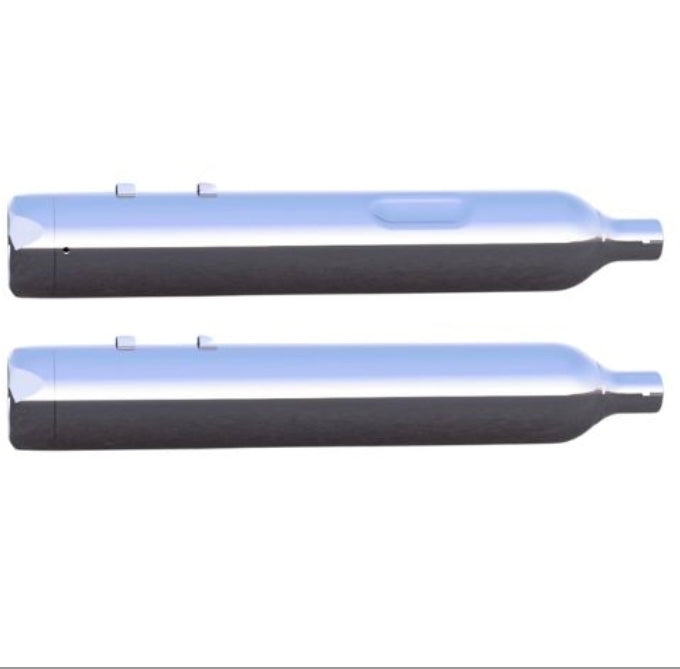 1995-2016 Harley-Davidson Touring | 4.5" B.A.M Stick Slip-On Mufflers | Chrome