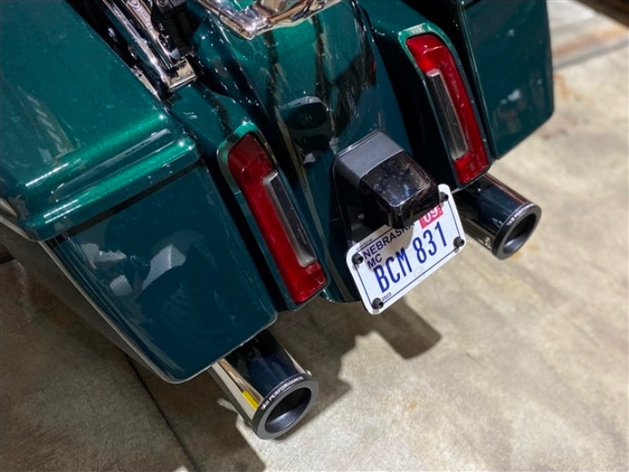 TAB Performance 4" Blunt Force Slip On Mufflers | 1995-Present | Harley-Davidson Touring Motorcycles