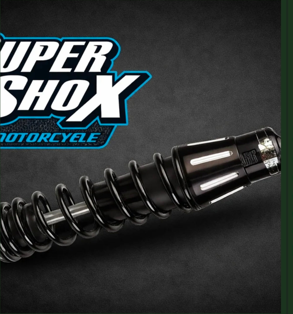 Super Shox SR1 Premier 14.5" Rear Shocks | 2017–2025 Harley-Davidson Freewheeler