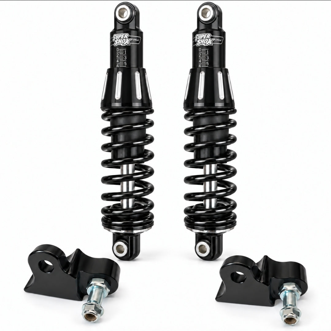 Super Shox SR2 – pair of shocks with mounting brackets